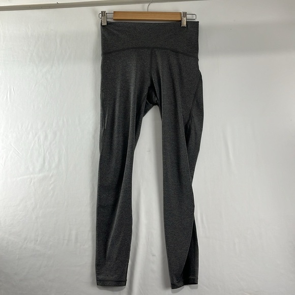 Lululemon Train Times 7/8 Pant in Heathered Black - Picture 4 of 8
